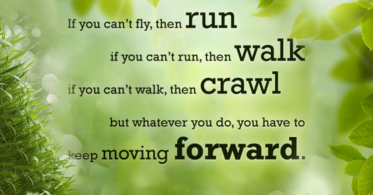 If you can’t fly then run SermonQuotes